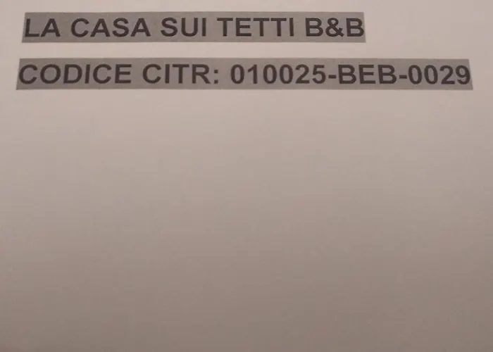 La Casa Sui Tetti בית הארחה 3*